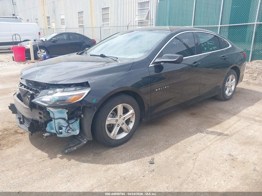 2022 Chevrolet Malibu Fwd 1fl 1G1ZC5ST1NF186437 photo 1
