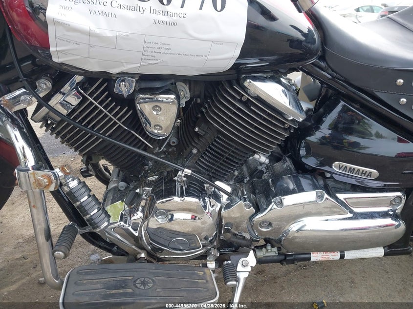 2002 Yamaha Xvs1100 A VIN: JYAVP11EX2A026678 Lot: 44956770