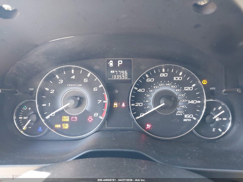 2010 SUBARU LEGACY auction photo 7