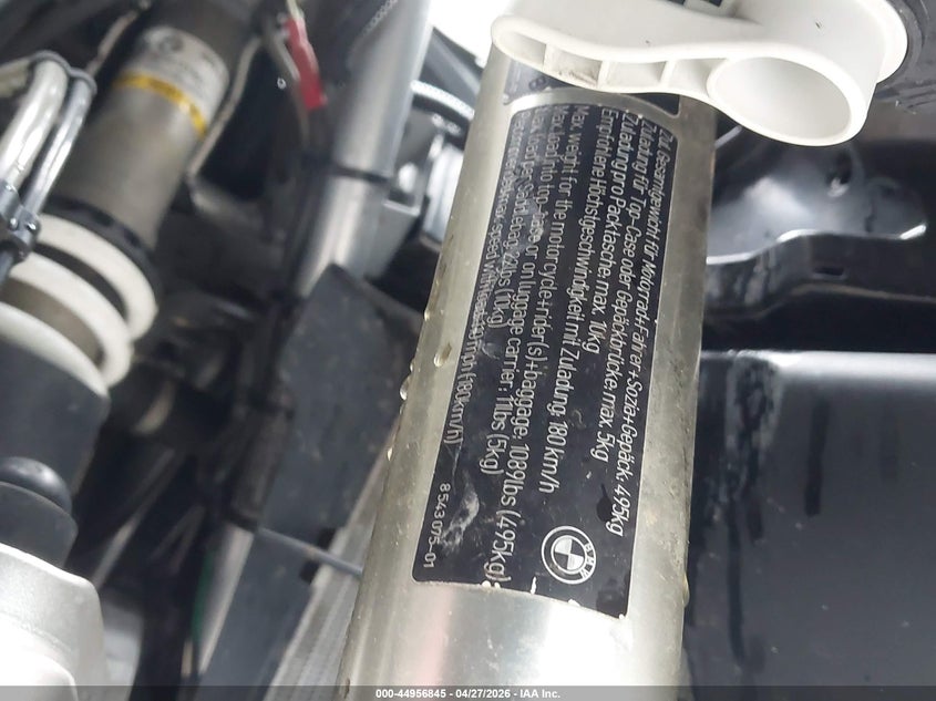 2016 BMW R1200 Rt VIN: WB10A1309GZ194769 Lot: 44956845