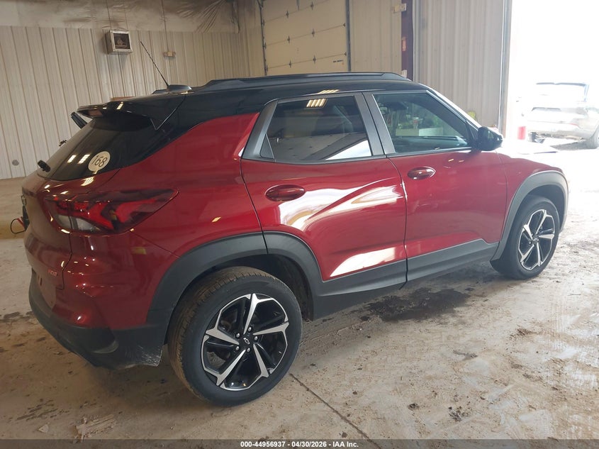 VIN KL79MUSL1NB135362 2022 CHEVROLET TRAILBLAZER AWD RS