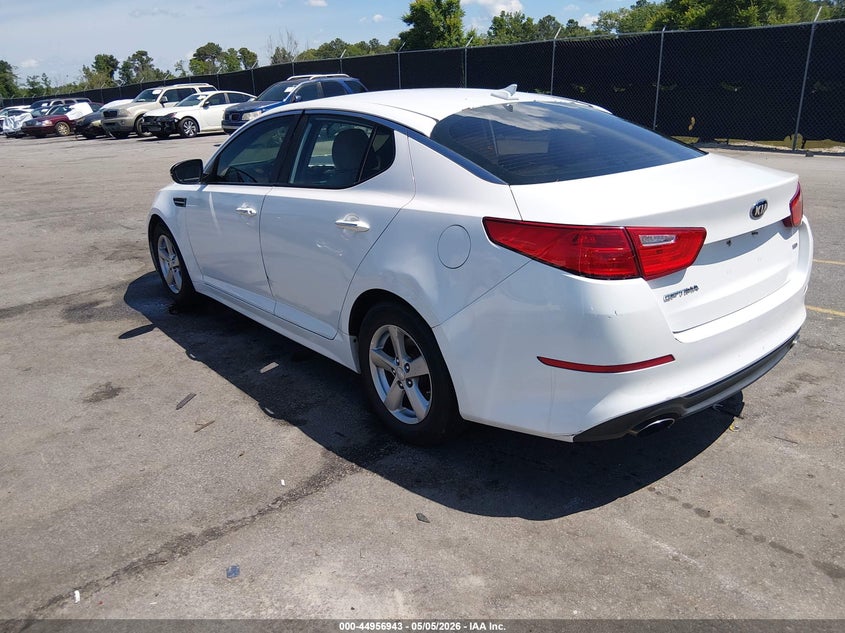 Vin: 5xxgm4a73eg299141, lot: 45454344, kia optima lx 20143