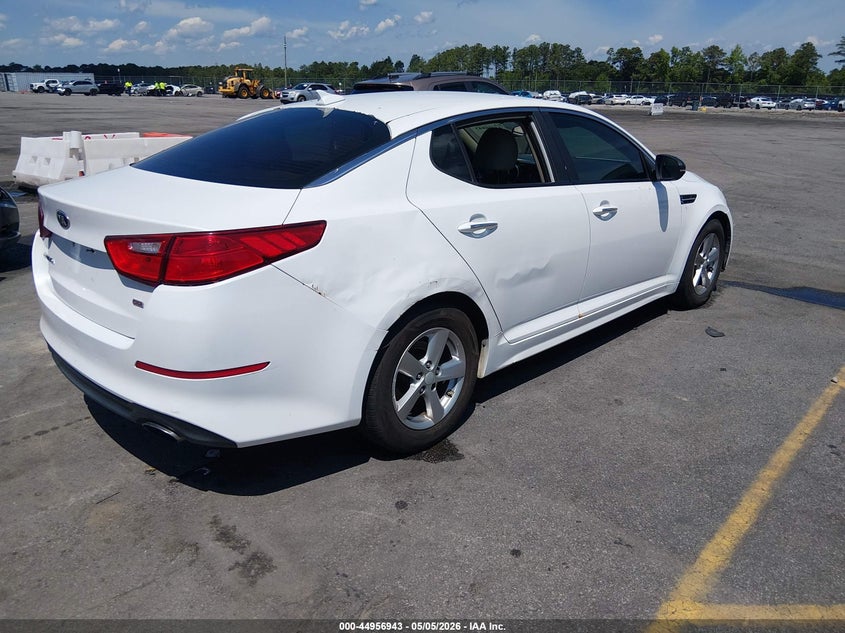 Vin: 5xxgm4a73eg299141, lot: 45454344, kia optima lx 20144