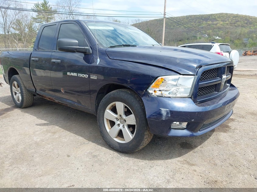 2012 Ram 1500 5.7 Ram St blue Lot 111044956978 Vin 1C6RD7FT0CS326483