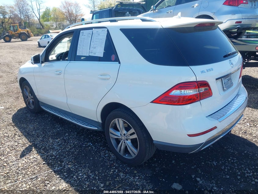 2014 Mercedes-Benz Ml 350 4Matic