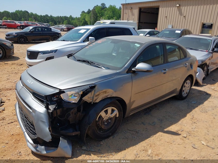 Vin: 3kpa24ad9ne439476, lot: 45454556, kia rio s 20222