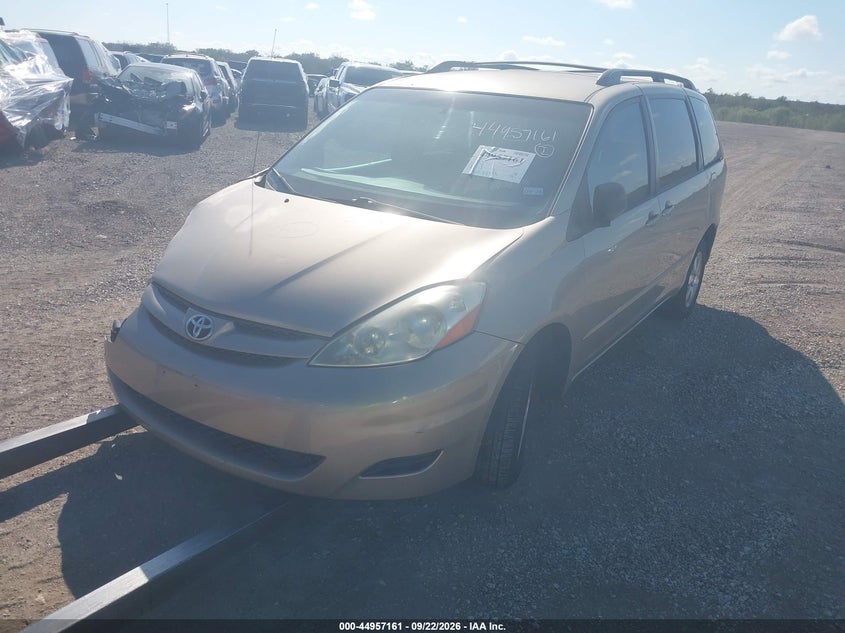 Vin: 5tdkk4cc0as311085, lot: 45454562, toyota sienna le 20102