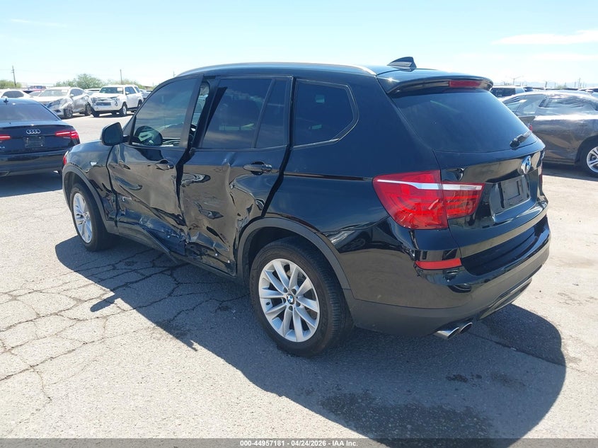Vin: 5uxwz7c35h0x40166, lot: 45454582, bmw x3 sdrive28i 20173