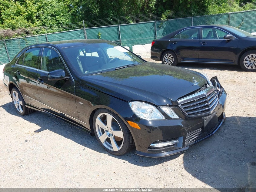 2012 Mercedes-benz E-klasse 3.5 E 350 Black Lot 111044957183 Vin WDDHF5KB2CA615795