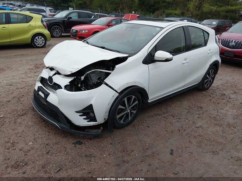 2018 TOYOTA PRIUS C HATCHBACK 1.5L I-4 DOHC, VVT, 73HP