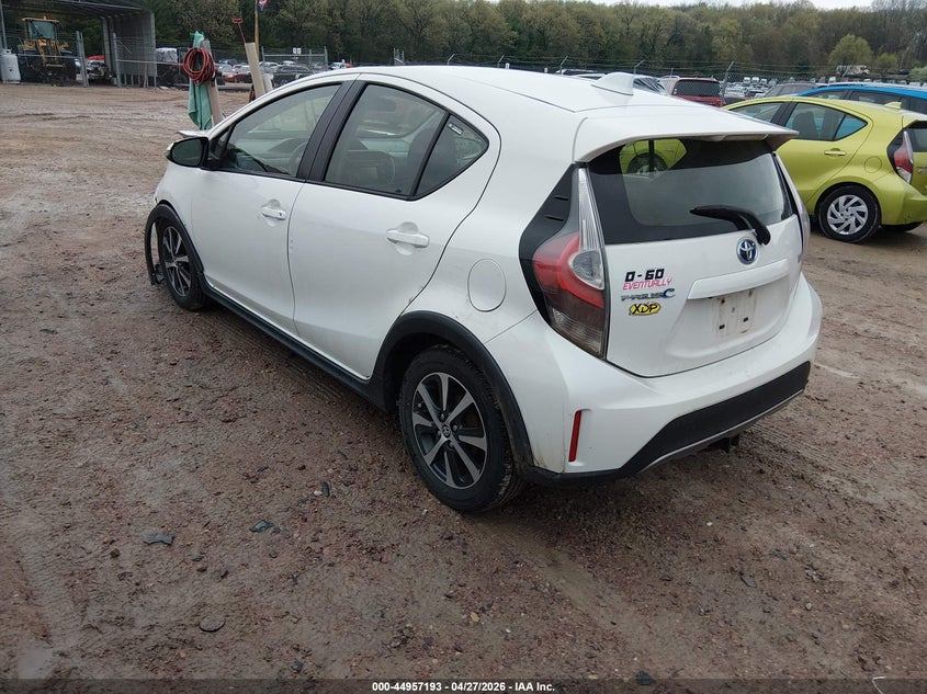 2018 TOYOTA PRIUS C HATCHBACK 1.5L I-4 DOHC, VVT, 73HP