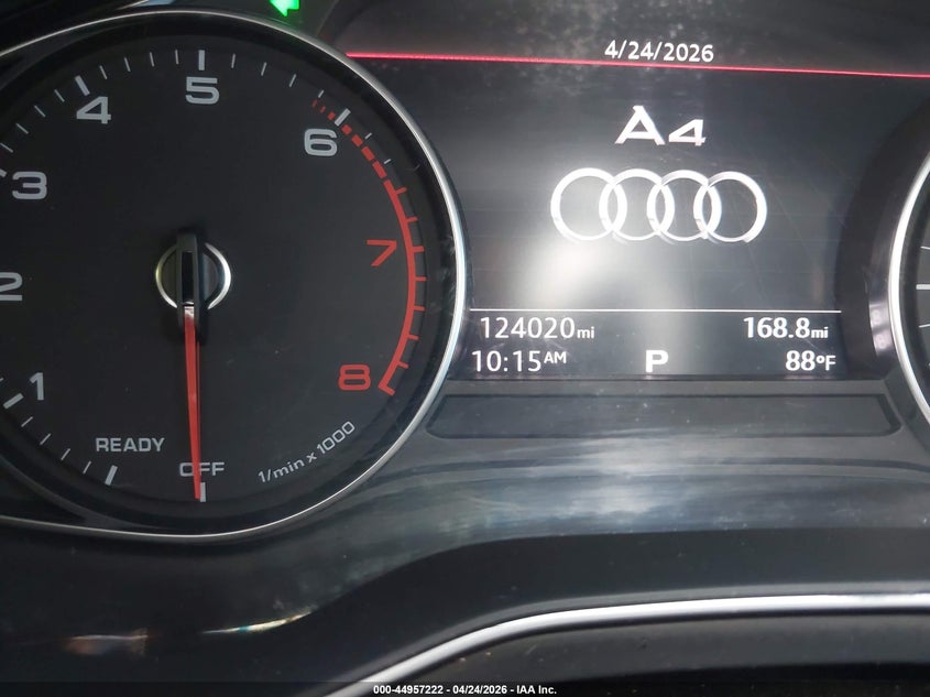 2019 Audi A4 40 Titanium Premium VIN: WAUGMAF42KN022605 Lot: 44957222