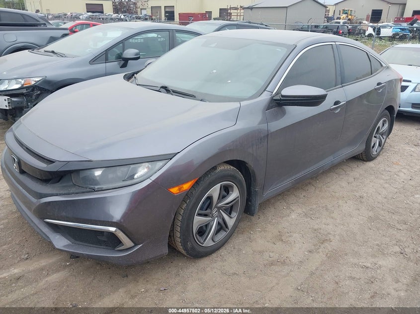 2020 Honda Civic Lx 2HGFC2F60LH538952 photo 1