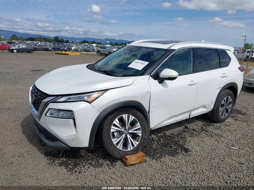 2021 Nissan Rogue Sv Fwd 5N1AT3BAXMC690262 photo 1