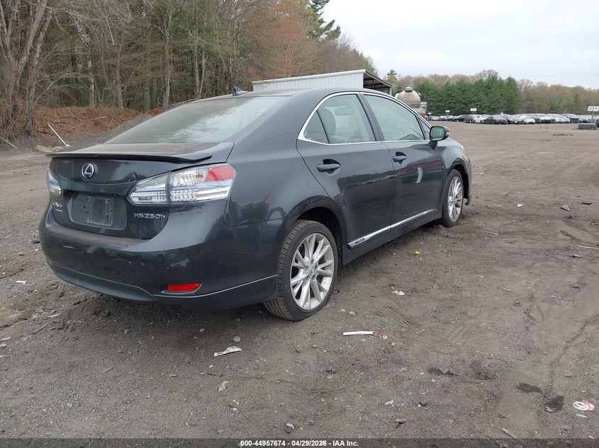 Vin: jthbb1ba2a2014386, lot: 45455075, lexus hs 250h premium 20104