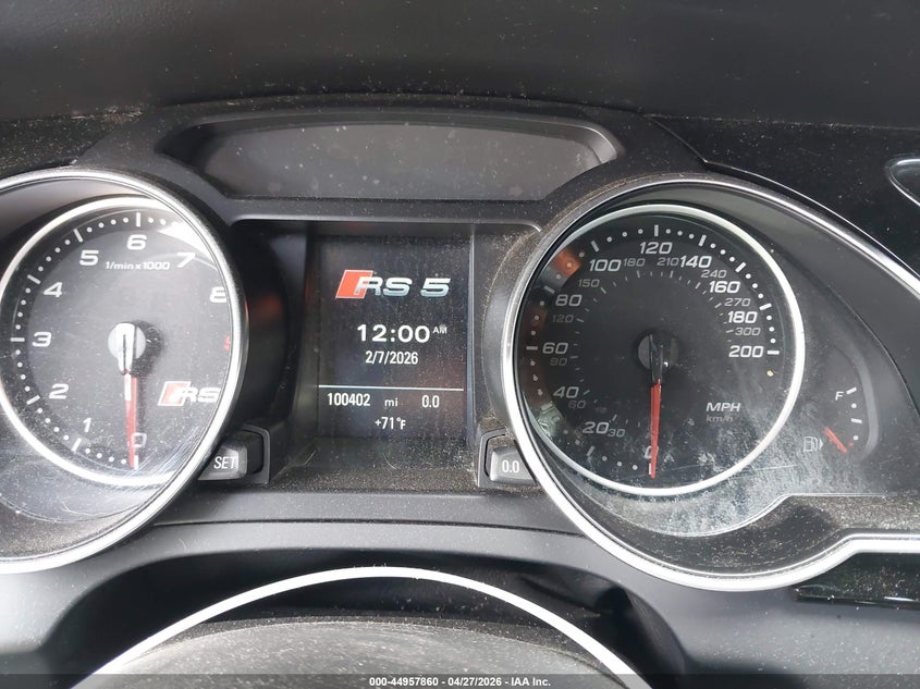 2014 Audi Rs 5 4.2 VIN: WUAC6AFH7EN900468 Lot: 44957860