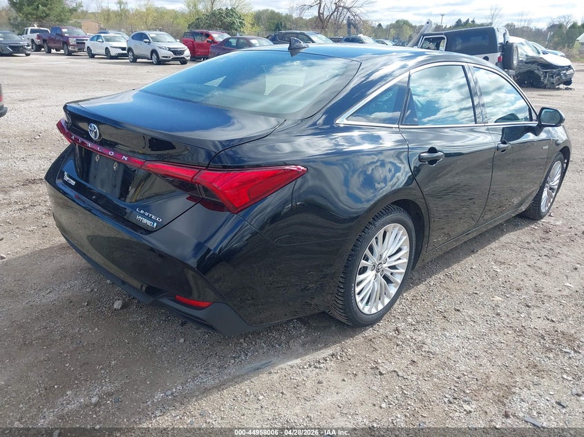 2019 TOYOTA AVALON HYBRID auction photo 4