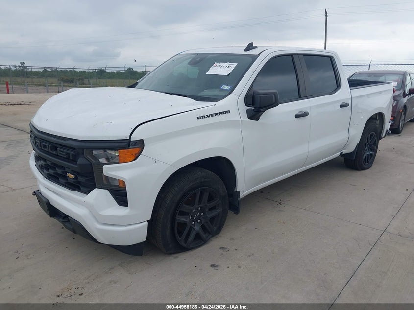 2024 Chevrolet Silverado 1500 2wd  Short Bed Custom 3GCPABEK9RG118980 photo 1