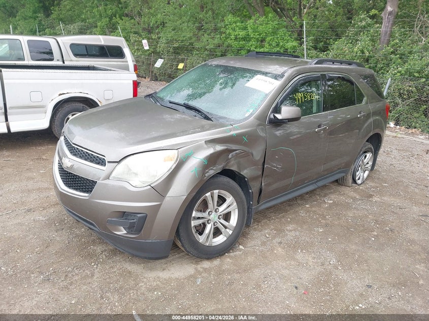 2012 Chevrolet Equinox 2.4 1Lt brown Lot 111044958201 Vin 2GNFLEEK3C6267483