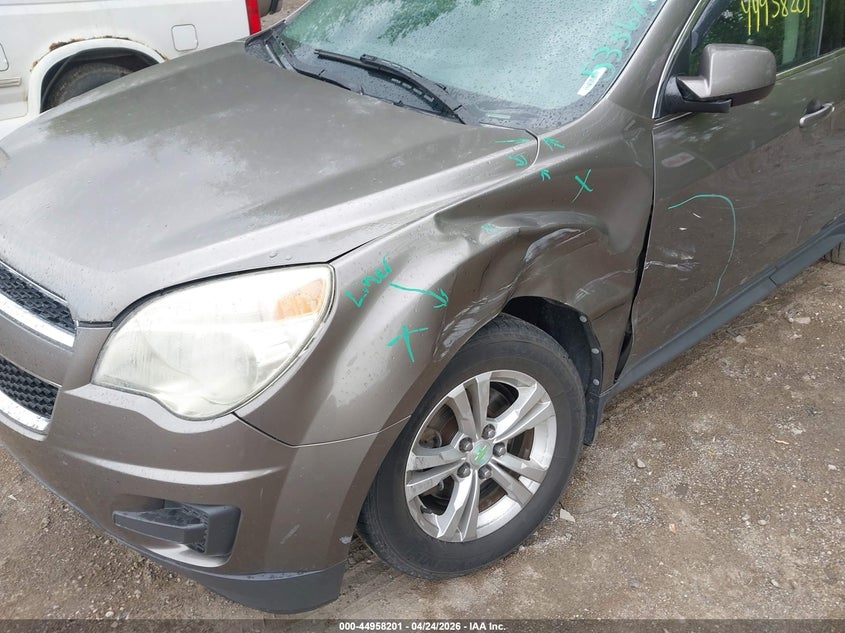 2012 Chevrolet Equinox 2.4 1Lt brown Lot 111044958201 Vin 2GNFLEEK3C6267483
