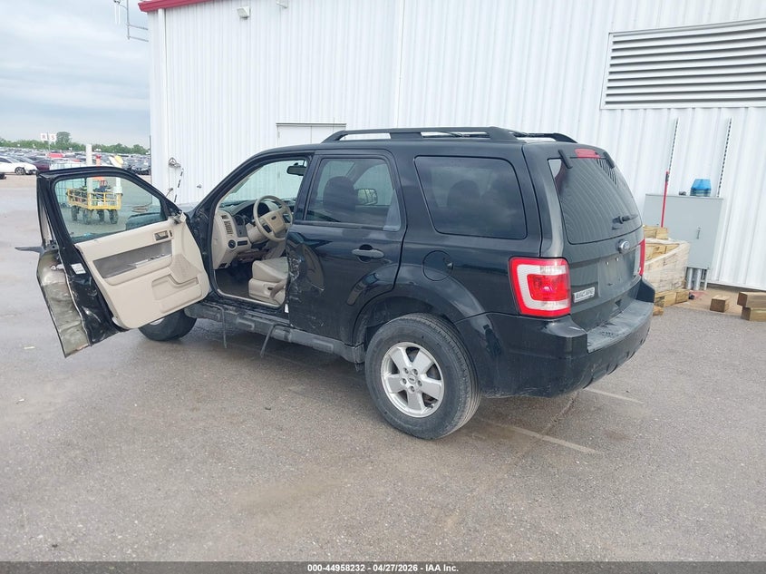 1FMCU0DG8CKA71072 2012 Ford Escape 3.0 Xlt black