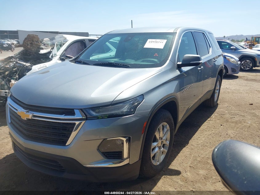 2023 Chevrolet Traverse Fwd Ls 1GNERFKW6PJ218424 photo 1