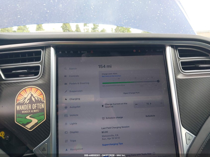 TESLA MODEL S 2018 VIN 5YJSA1E4XJF248539