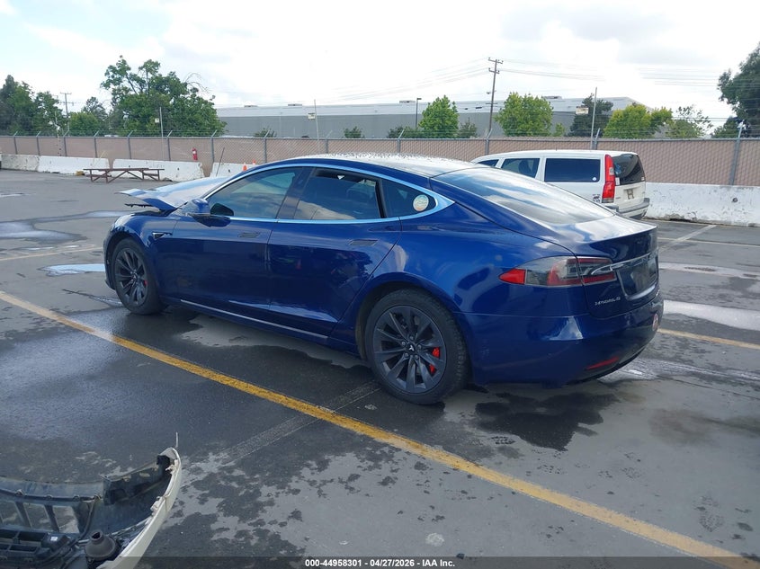 Vin: 5yjsa1e4xjf248539, lot: 45455702, tesla model s 100d/75d/p100d 20183