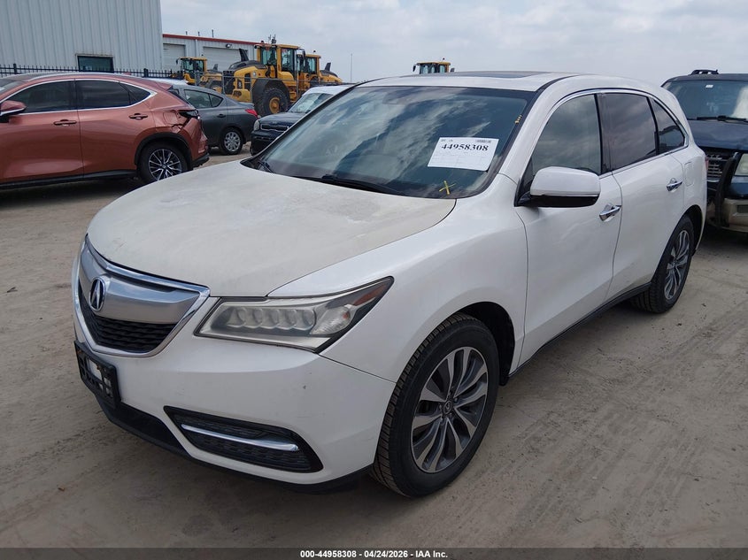 2014 Acura Mdx Technology Package