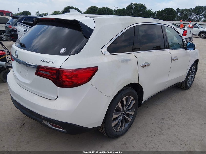 2014 Acura Mdx Technology Package