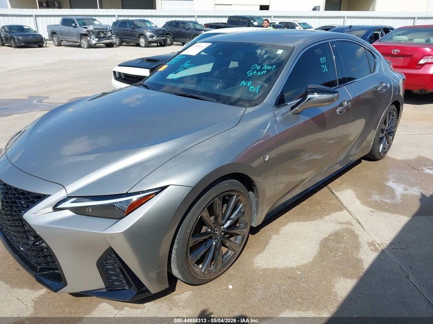 Vin: jthgz1b20p5063703, lot: 45455714, lexus is 350 f sport 20232