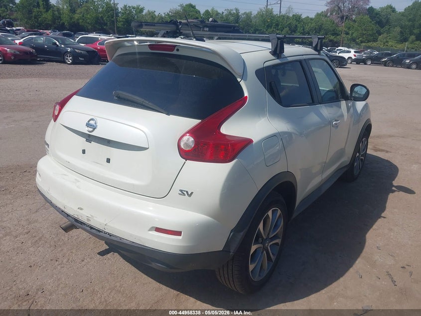 Vin: jn8af5mr0bt003396, lot: 45455741, nissan juke sv 20114