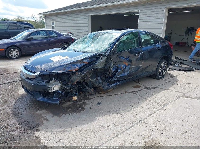 Vin: 19xfc1f33ge037859, lot: 45455761, honda civic ex-t 20162