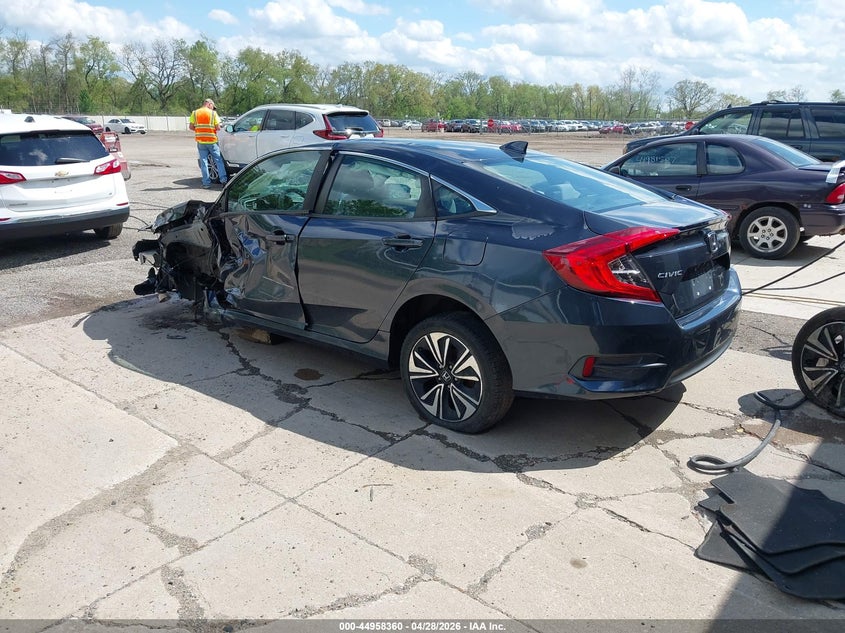 Vin: 19xfc1f33ge037859, lot: 45455761, honda civic ex-t 20163