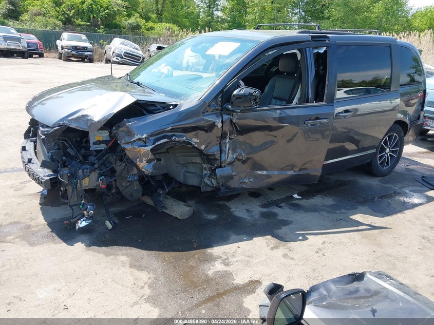 Vin: 2c4rdgeg9jr285301, lot: 45455791, dodge grand caravan gt 20182