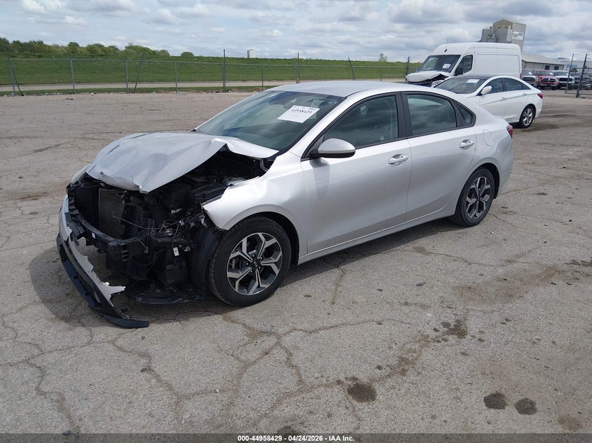 Vin: 3kpf24ad7le148137, lot: 45455830, kia forte lxs 20202