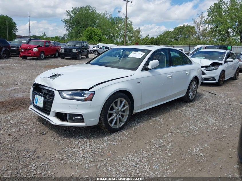 Vin: waubfafl5fn023135, lot: 45455955, audi a4 2.0t premium 20152