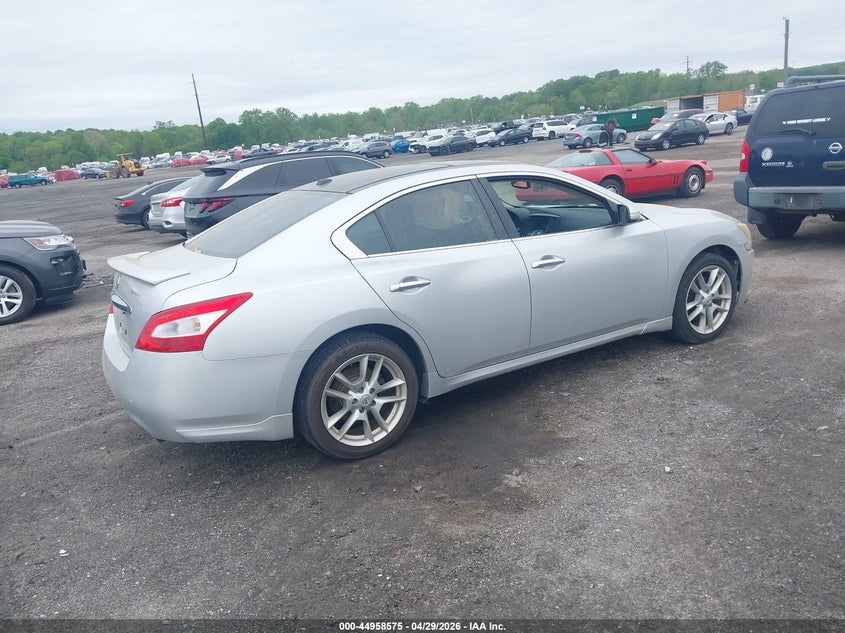 2011 Nissan Maxima 3.5 3.5 Sv silver Lot 111044958575 Vin 1N4AA5AP0BC828065