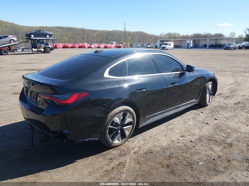 2025 BMW I4 GRAN COUPE auction photo 4