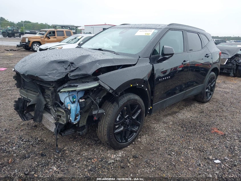 VIN 3GNKBCR48PS130421 2023 CHEVROLET BLAZER FWD 2LT