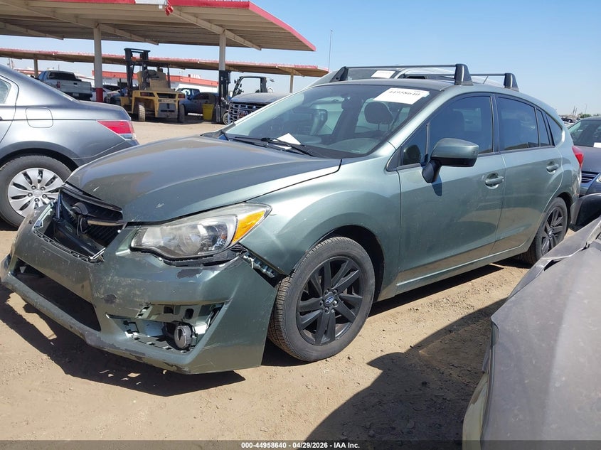 Vin: jf1gpac6xfh252662, lot: 45456041, subaru impreza 2.0i premium 20152