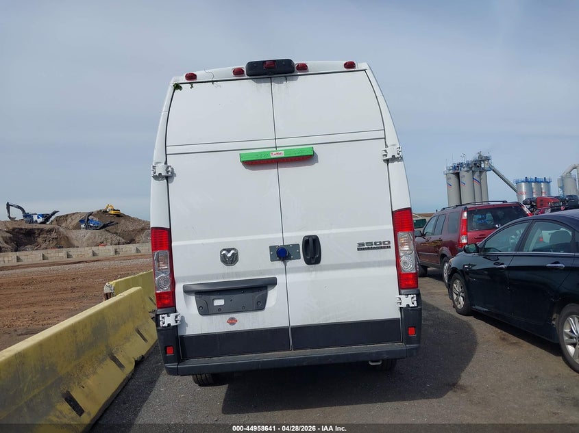 RAM PROMASTER 3500 2023 VIN 3C6MRVZG9PE591717