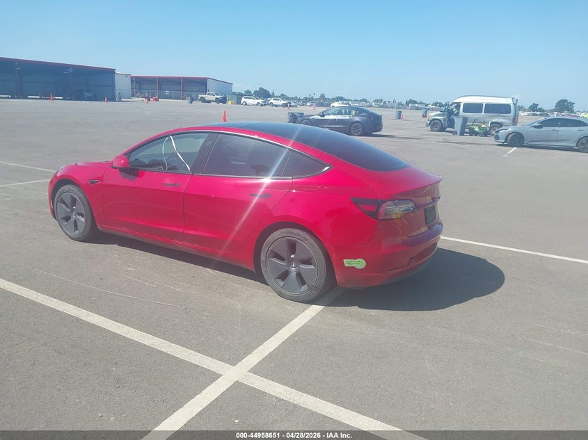 Vin: 5yj3e1ea3nf199494, lot: 45456052, tesla model 3 rear-wheel drive 20223