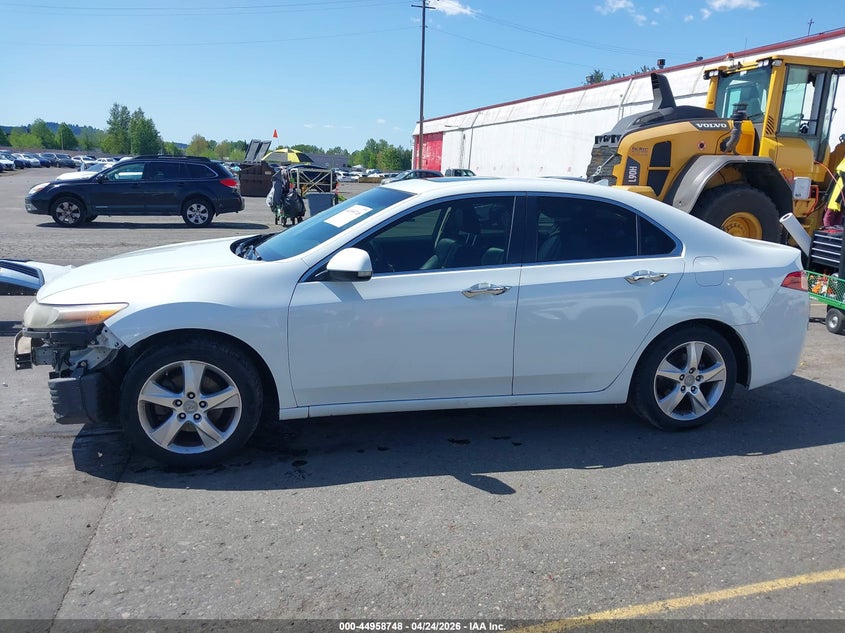2012 Acura Tsx 2.4 white Lot 111044958748 Vin JH4CU2F43CC023779