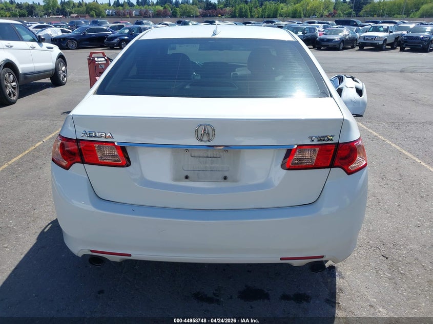 2012 Acura Tsx 2.4 white Lot 111044958748 Vin JH4CU2F43CC023779