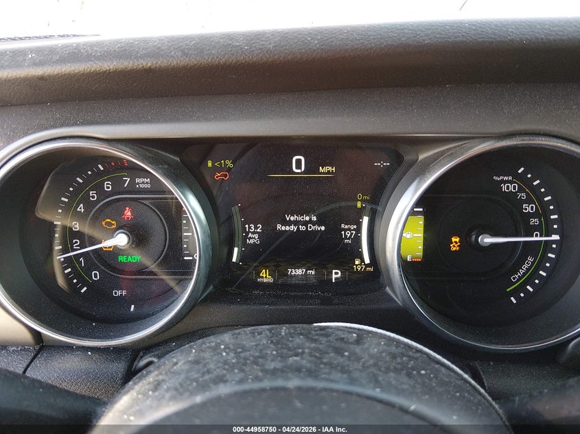 2022 Jeep Wrangler 4Xe Unlimited Rubicon 4X4 VIN: 1C4JJXR64NW184154 Lot: 44958750