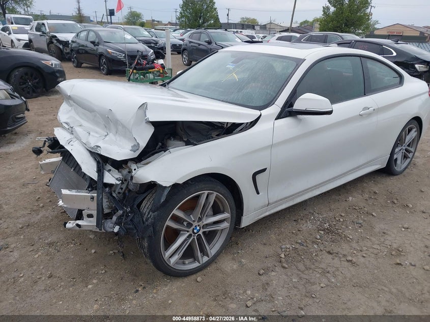 Vin: wba4w3c51kaf92434, lot: 45456274, bmw 430i 20192