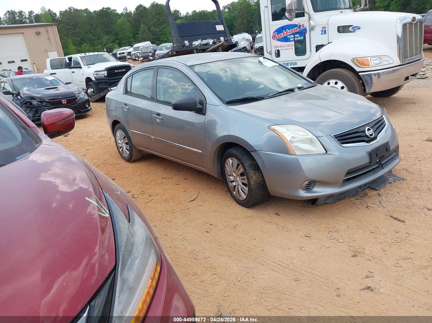 2012 Nissan Sentra 2.0 2.0 S grey Lot 111044959072 Vin 3N1AB6AP5CL757080