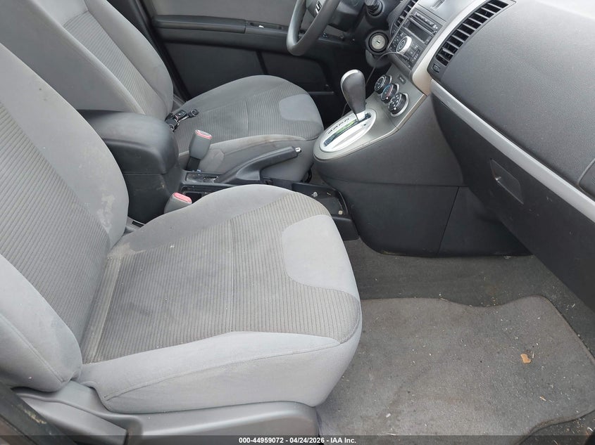2012 Nissan Sentra 2.0 2.0 S grey Lot 111044959072 Vin 3N1AB6AP5CL757080