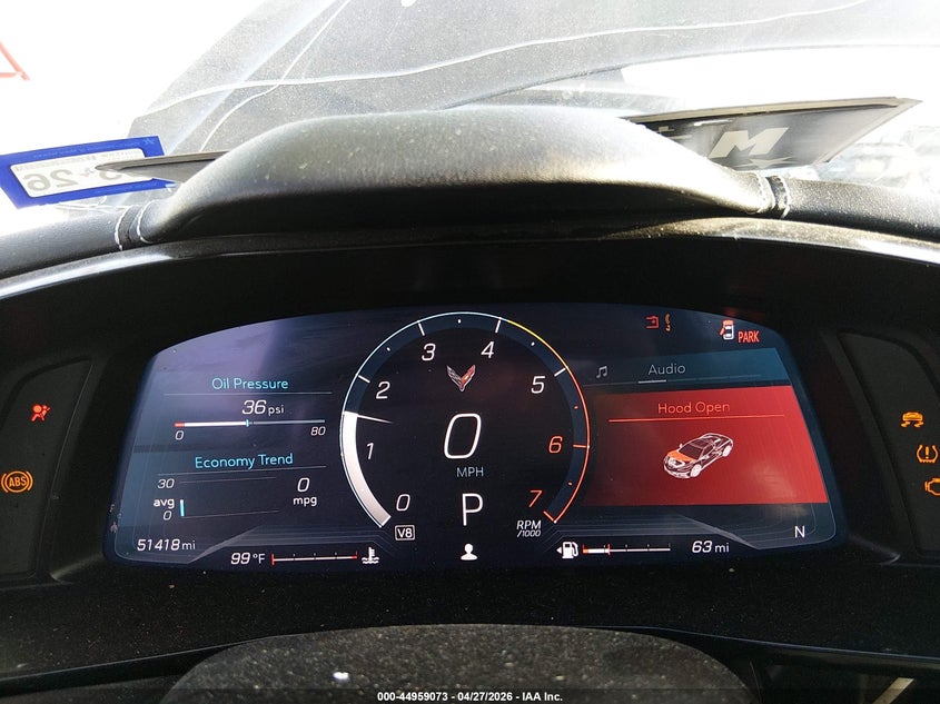 2022 Chevrolet Corvette Stingray Rwd 1Lt VIN: 1G1YA2D43N5118152 Lot: 44959073